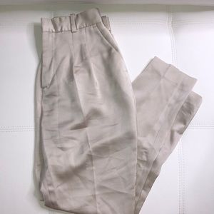 Zara silk trousers